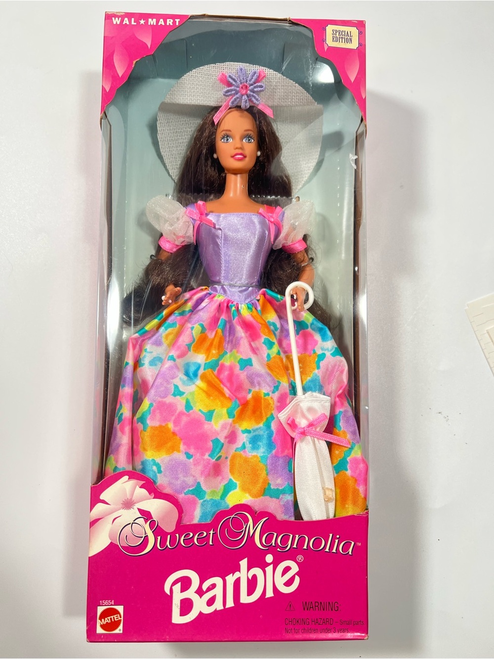 1996 Sweet Magnolia Barbie Special Edition Wal-Mart Exclusive Mattel Brown Hair